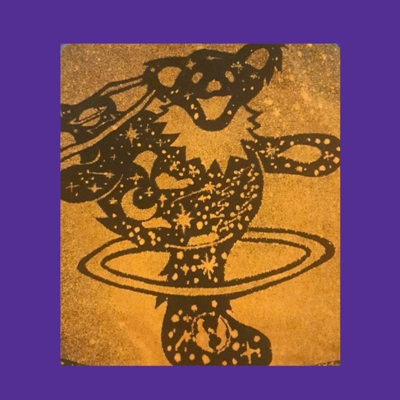 Vintage Grateful Dead Dancing Bear Tie Dye Halter Cropped Tee 90s Bleached Crop - Picture 4 of 6